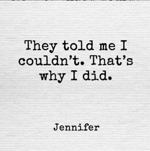 Meet your Posher, Jennifer